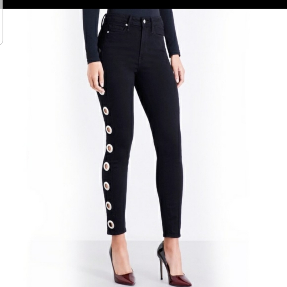 GOOD WAIST, HW SKINNY JEANS